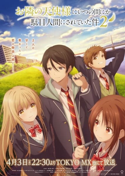 Otonari no Tenshi-sama ni Itsunomanika Dame Ningen ni Sareteita Ken 2 anime poster